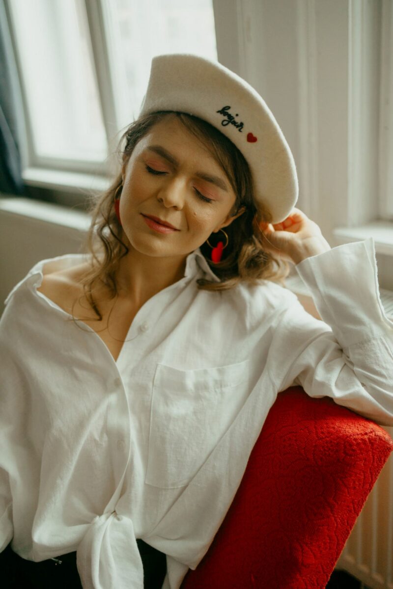 Bonjour Red Heart French Style Beret