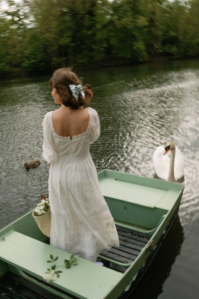 ROMANTIC HAIR BOW CLIP